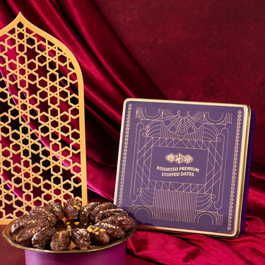 Assorted Premium Stuffed Dates - Box of 16