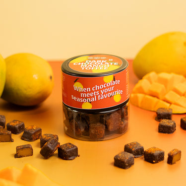 Dark Chocolate Mango Toffee