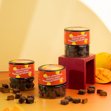 Dark Chocolate Mango Toffee