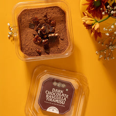 Dark Chocolate Rasgulla Tiramisu