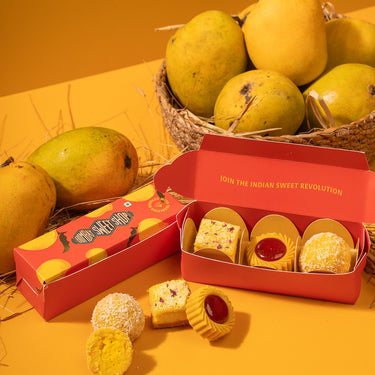 Assorted Mango Mithai Box of 3