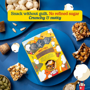 Roasted Makhana & Peanut Chikki (50g)