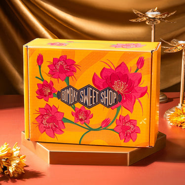 Medium Yellow Diwali Gift Box