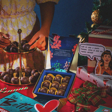 Betty's Choco Plum Cake Balls - Box of 9