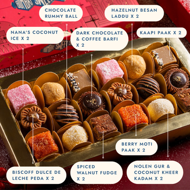 Assorted Mithai Box of 18