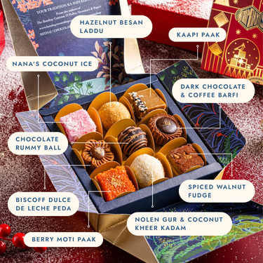 Assorted Mithai Box of 9