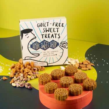 Guilt-free Sweet Treats - Kaju Gud Barfi - Box of 9