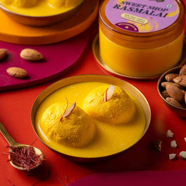 Sweet Shop Kesar Rasmalai