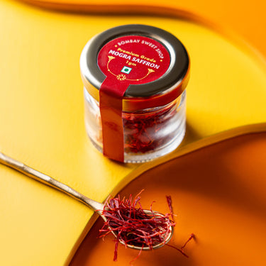 Saffron in Glass Bottle
