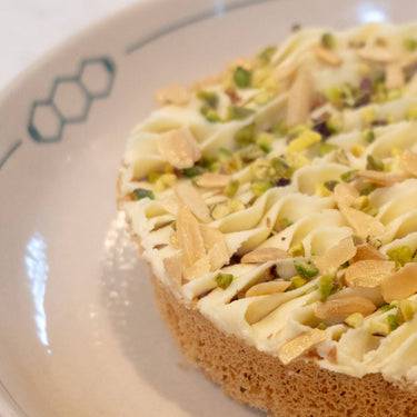 Berry Bomb Ghevar Tart