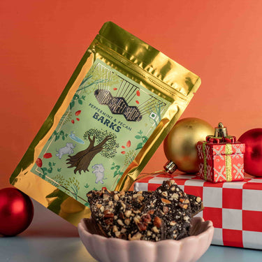 Peppermint & Pecan Barks (90g)