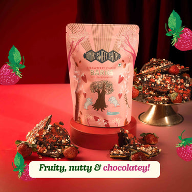 Strawberry Choco Barks