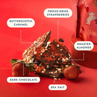 Strawberry Choco Barks