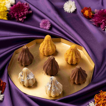assorted modaks for ganpati