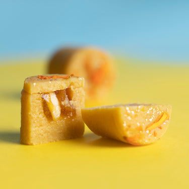 Cross section of Amba Jam Burfi