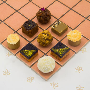 Assorted Mithai - Winter edition, inspired by Bengali, South Indian and North Indian. classics