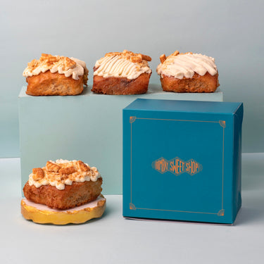 box of 4 chai shahi buns