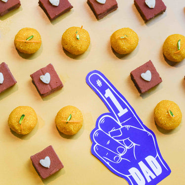 Old Fashioned Motichoor Laddoo and Cheeky Kaju Bon Bon 