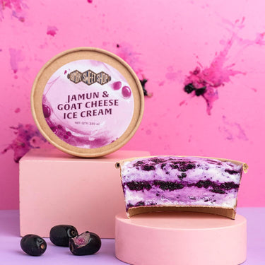 Jamun & Goat Cheese Ice Cream - Limited Edition