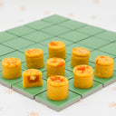 Burfi filled with mango jam